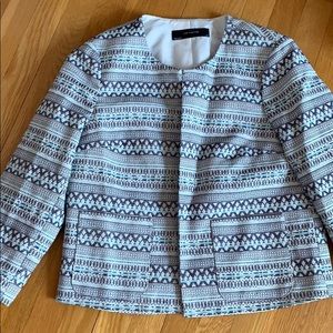 Limited open front blazer- size large